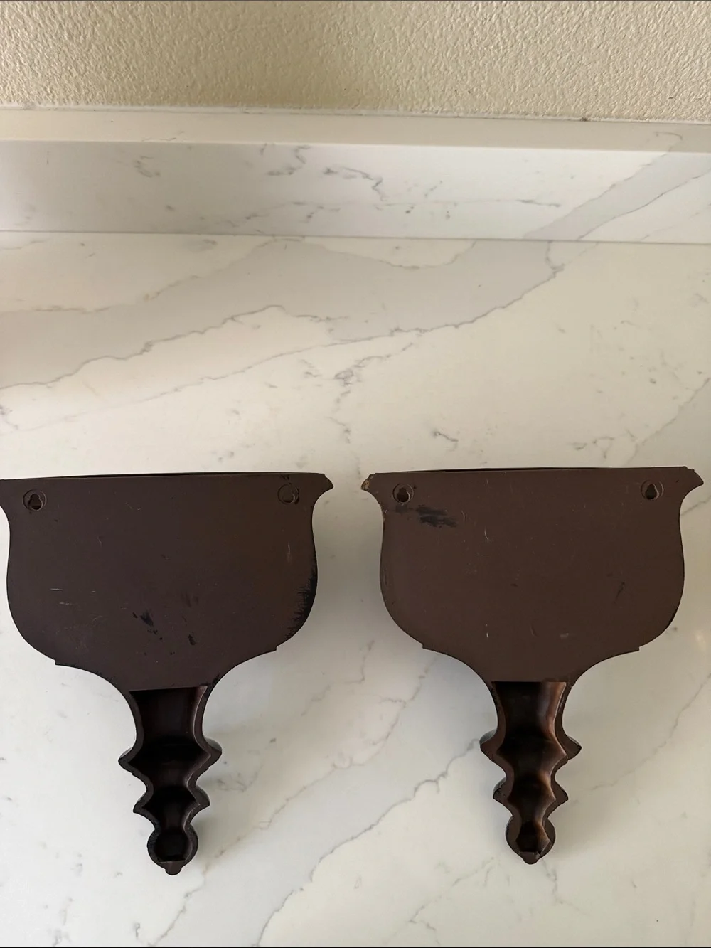 Vintage 1975 Syroco Wall Sconces Set of 2
